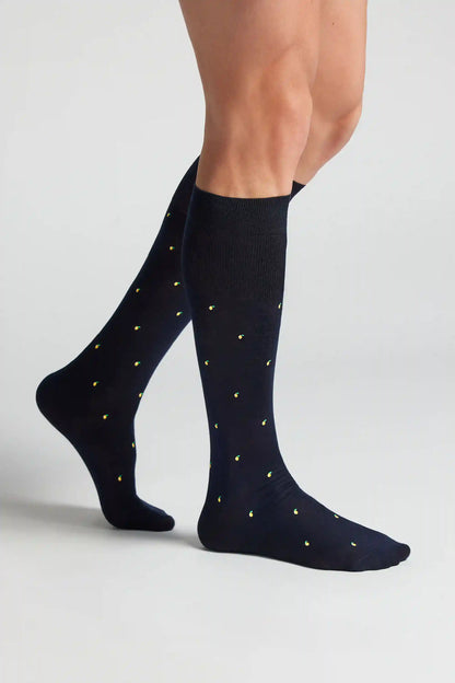 Lisle Knee Socks