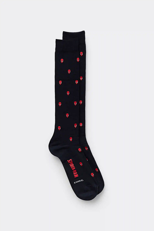 Marvel Spider-Man Soft Cotton Knee Socks