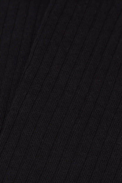 Ribbed Soft Cotton Knee Socks
