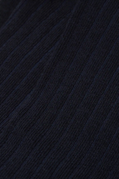Ribbed Soft Cotton Knee Socks