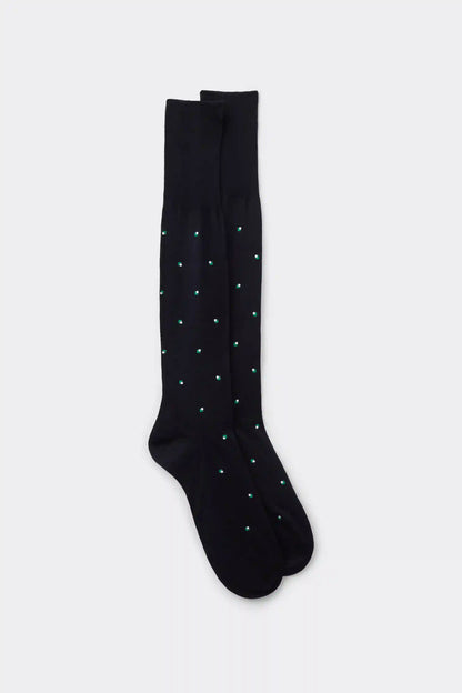 Lisle Cotton Knee Socks