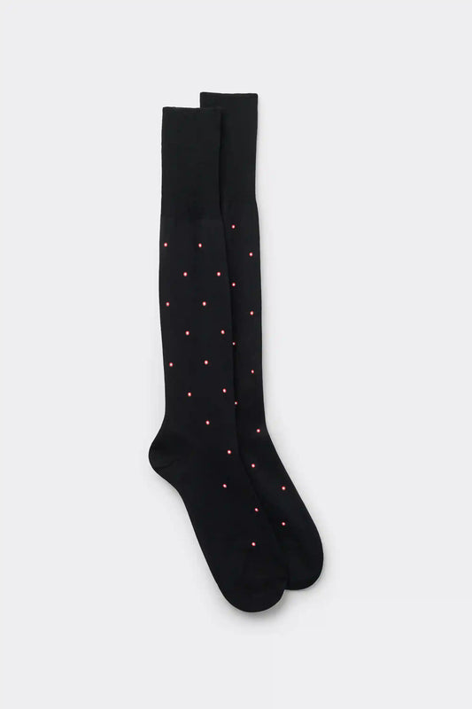 Lisle Cotton Knee Socks