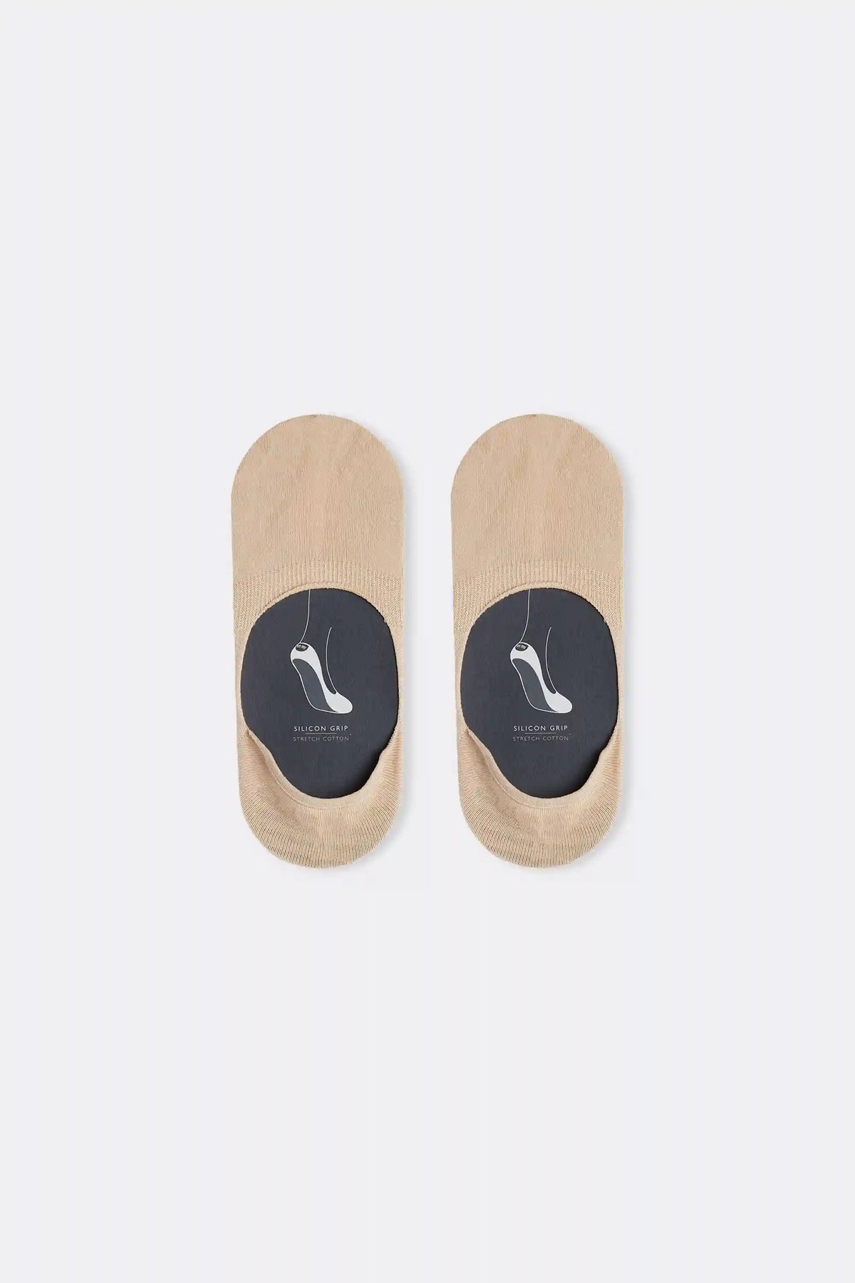 Stretch Cotton Footlet Socks