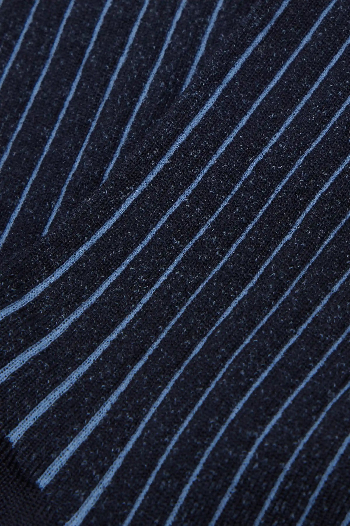 Ribbed Lisle Cotton Crew Socks