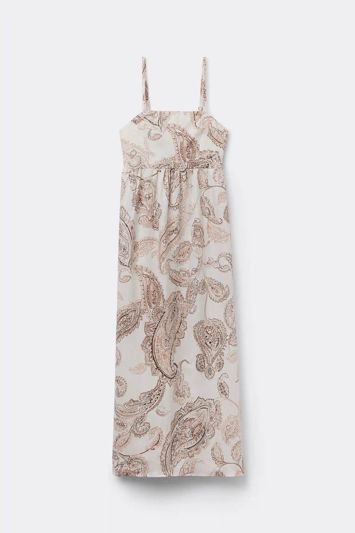 Get Noticed Long Woven Slip Dress