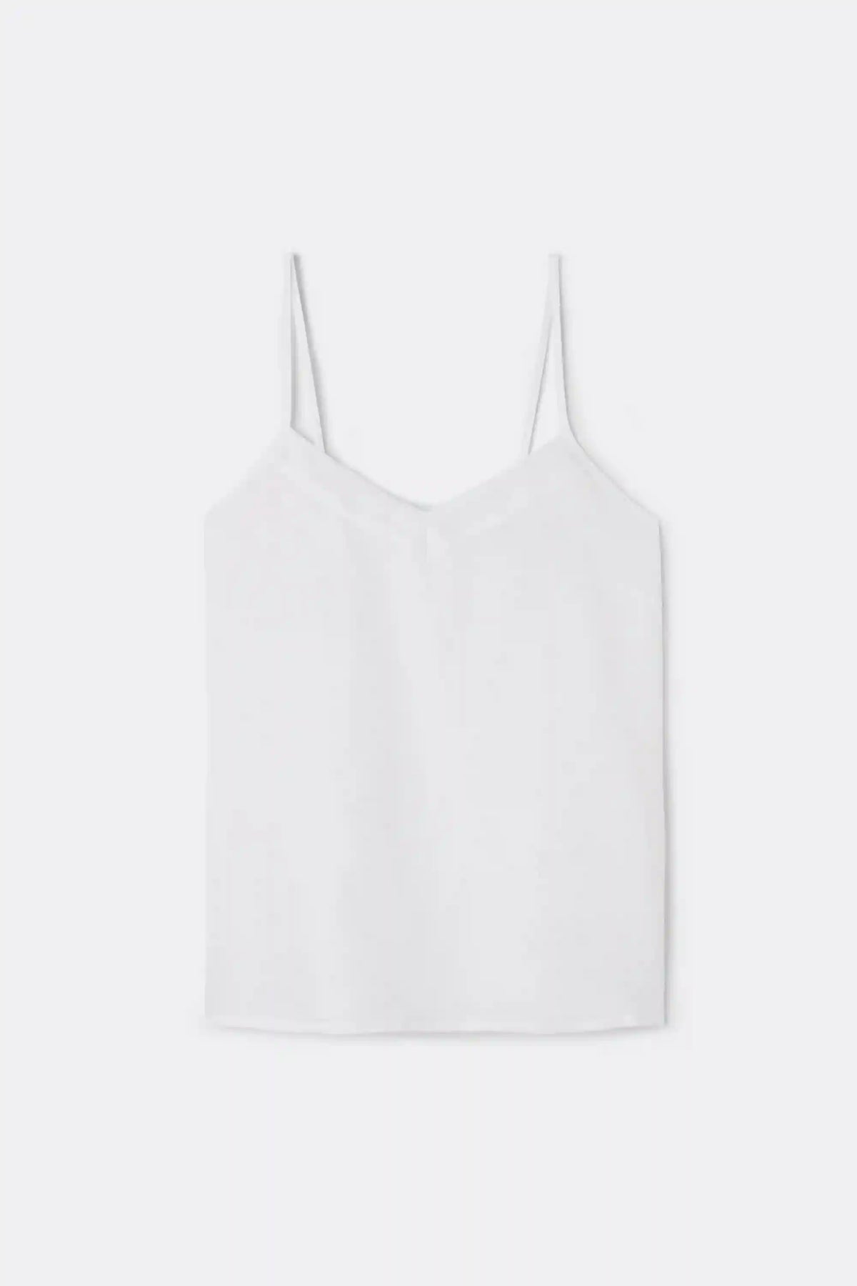 The Pure Linen Top in Linen Fabric
