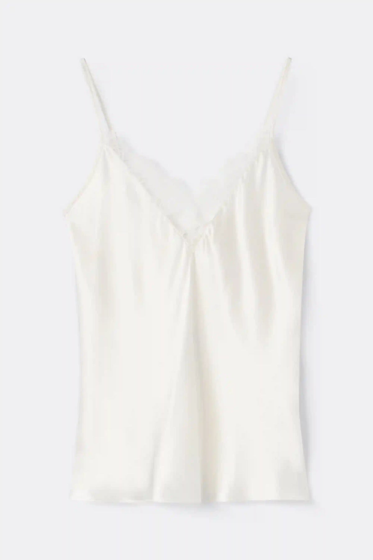 From the Boudoir Top in Silk and Lace