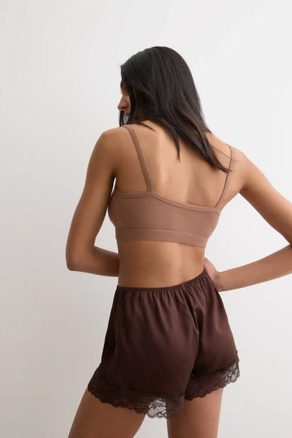 Bra Top in Ultralight with Cashmere