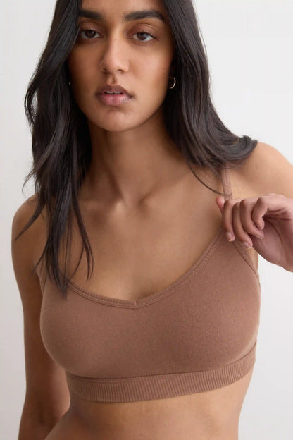 Bra Top in Ultralight with Cashmere