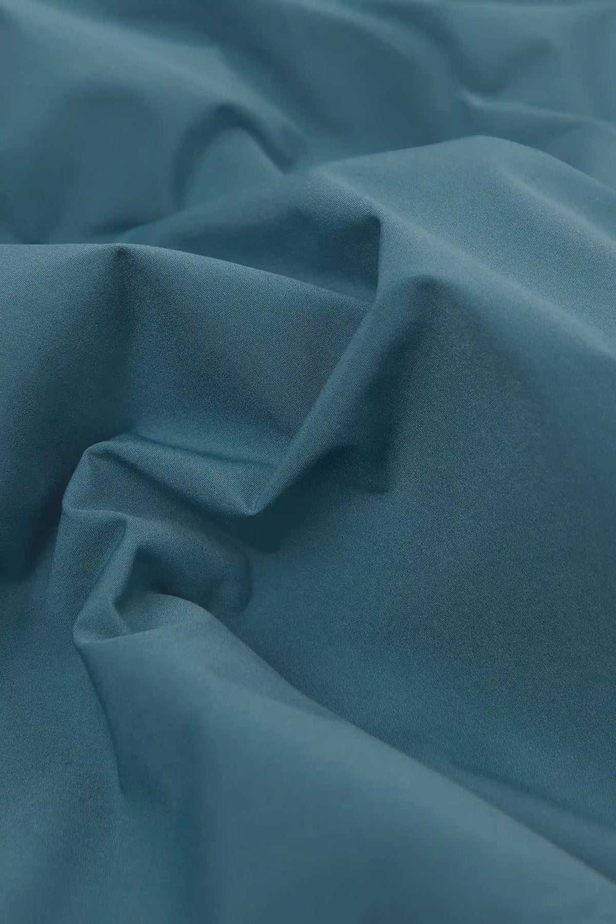 Long Solid Color Swim Trunks