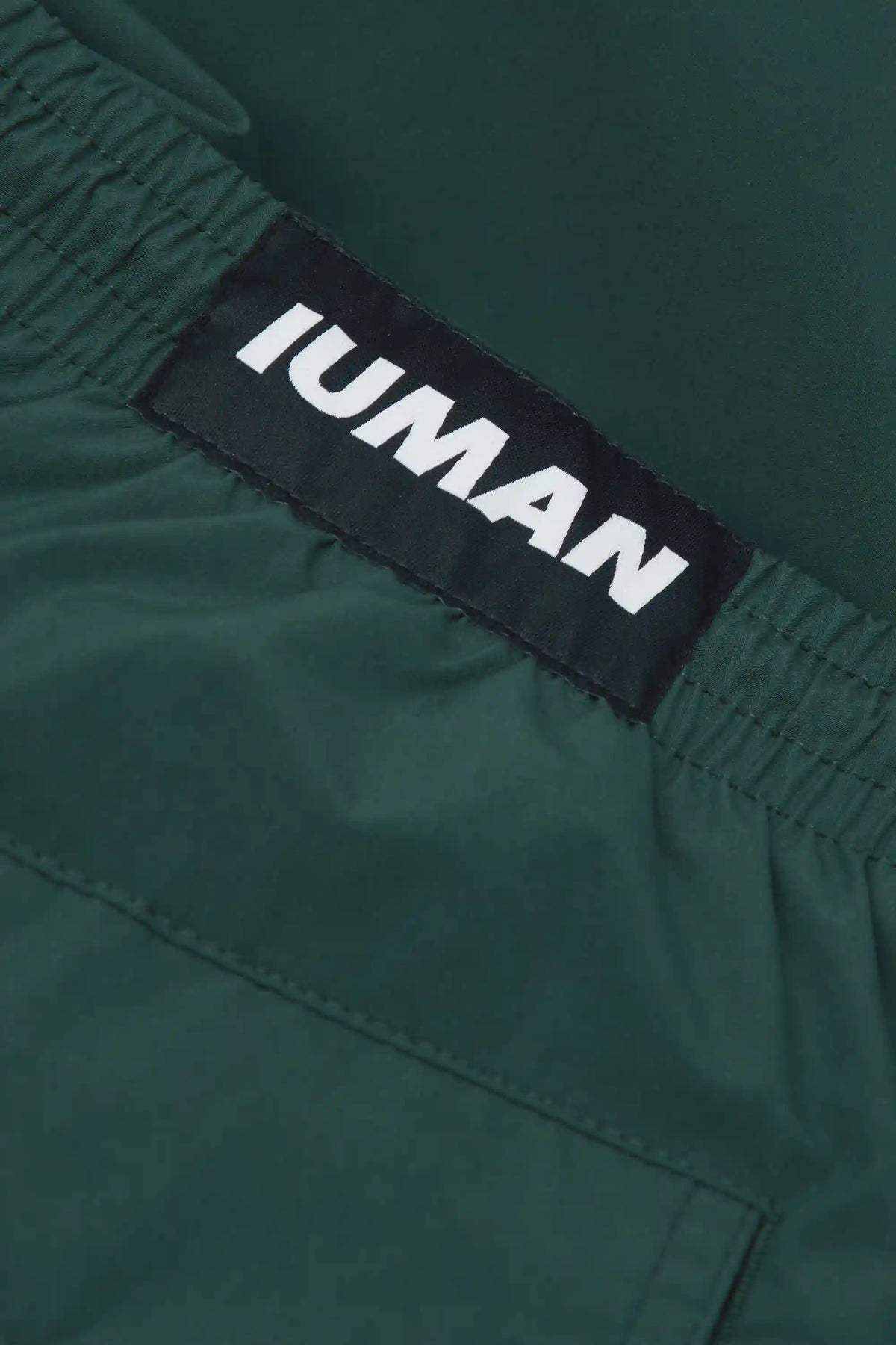 Long Solid Color Swim Trunks