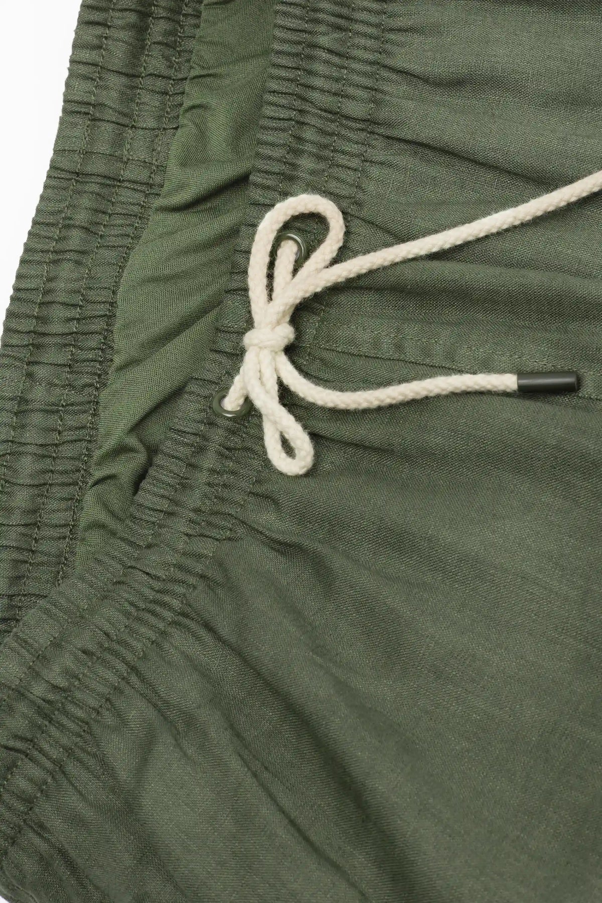 Solid Color 100% Linen Swim Trunks