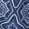 Blue Mosaic Print Swim Trunks
