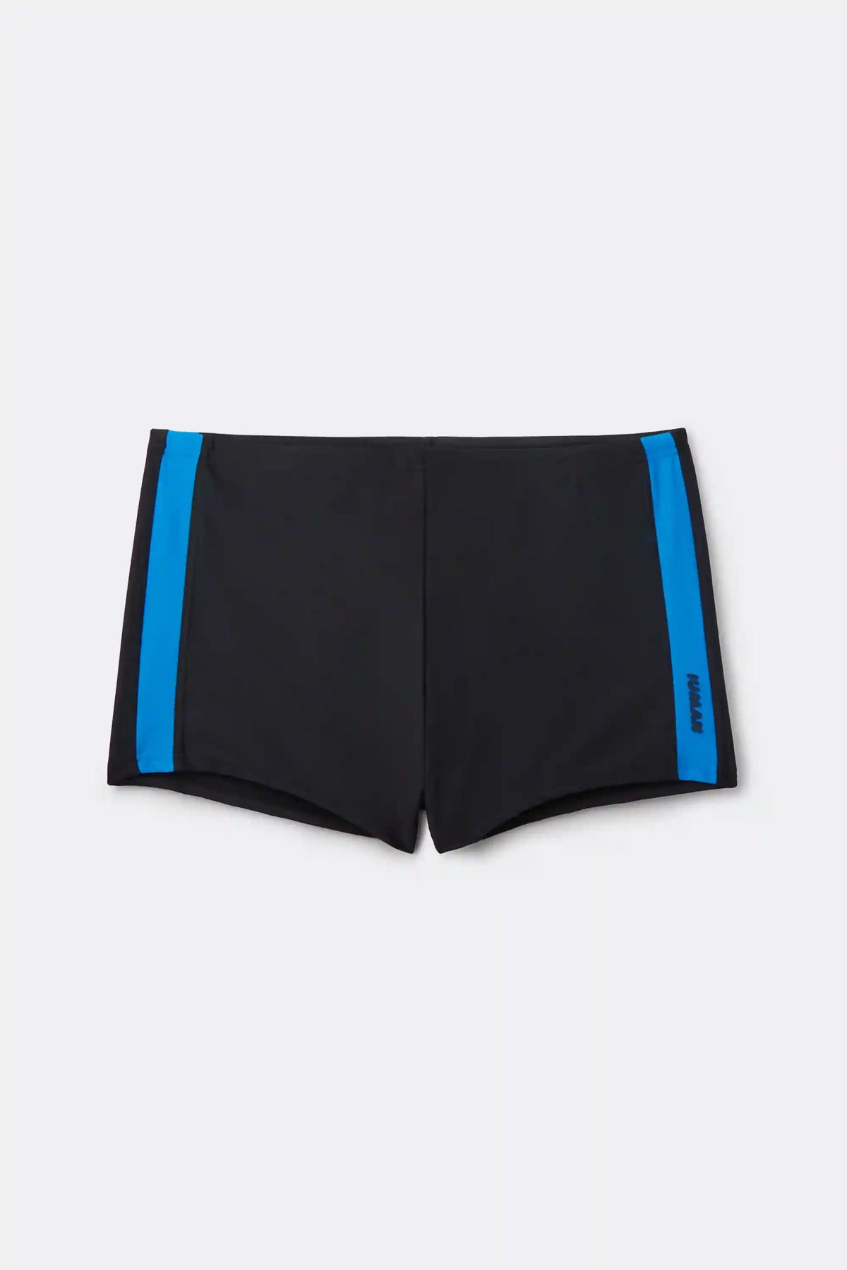 Solid Color Close-Fitting Swim Shorts