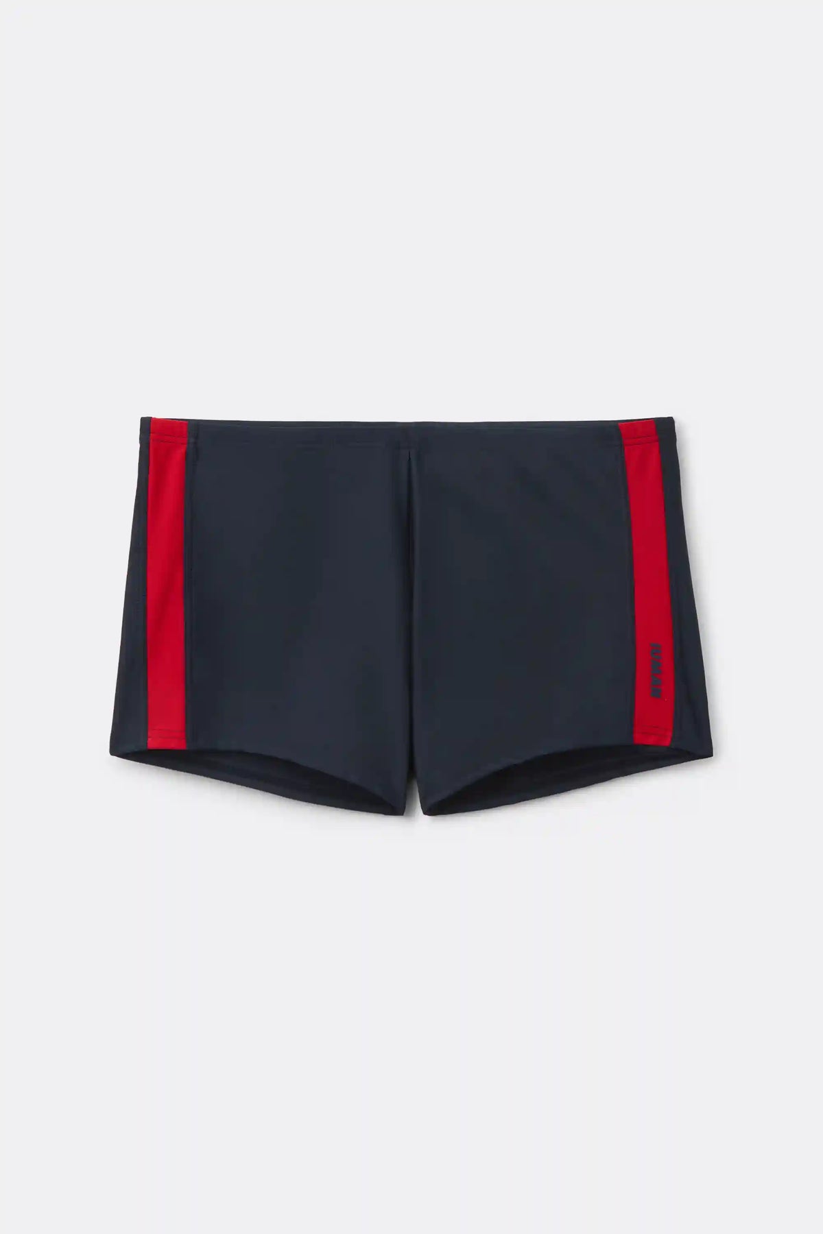 Solid Color Close-Fitting Swim Shorts
