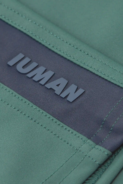 Solid Color Close-Fitting Swim Shorts