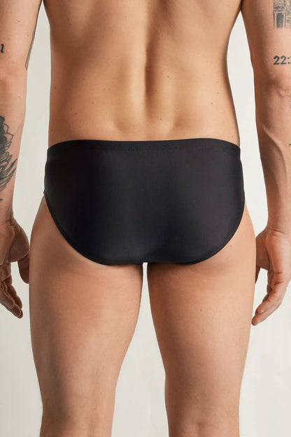 Solid Color Swim Briefs