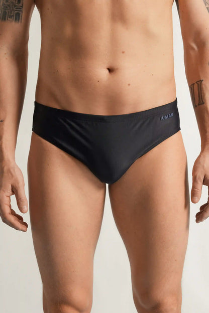 Solid Color Swim Briefs
