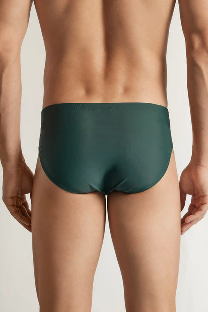 Solid Color Swim Briefs