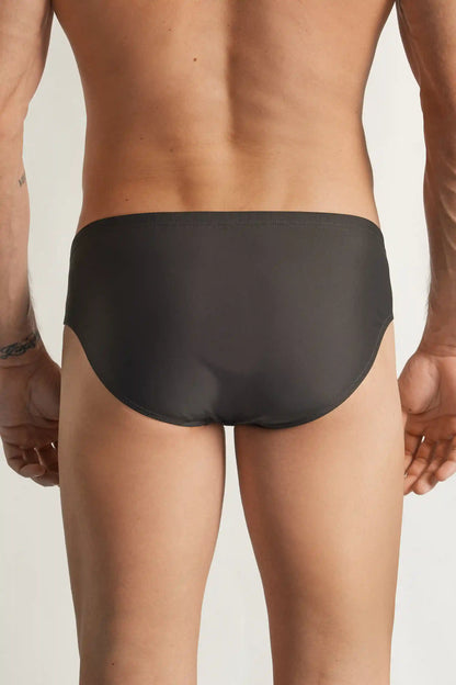 Solid Color Swim Briefs