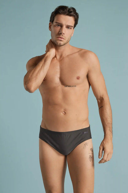 Solid Color Swim Briefs
