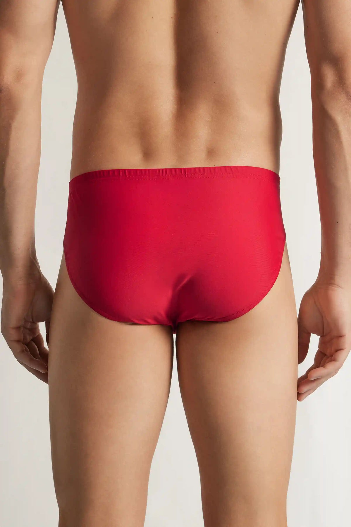 Solid Color Swim Briefs