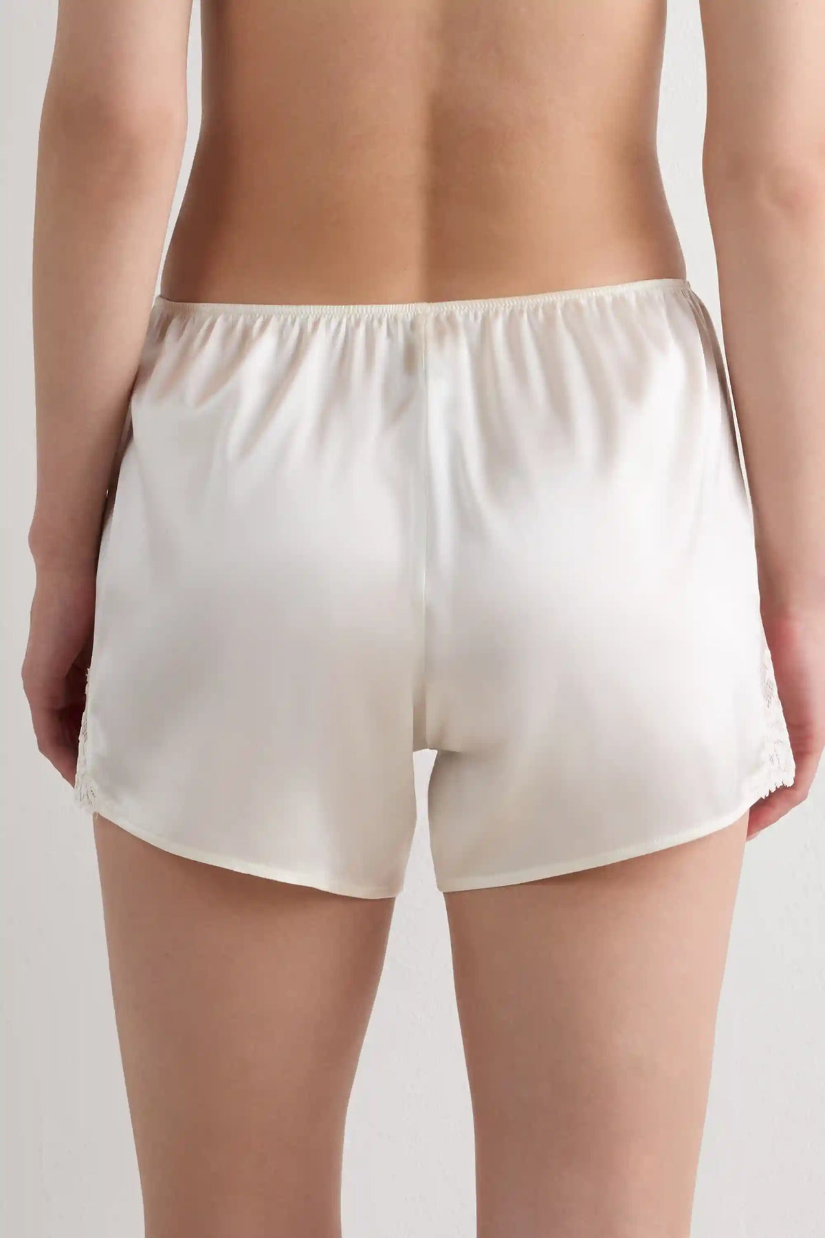 Pretty Flowers Silk Shorts