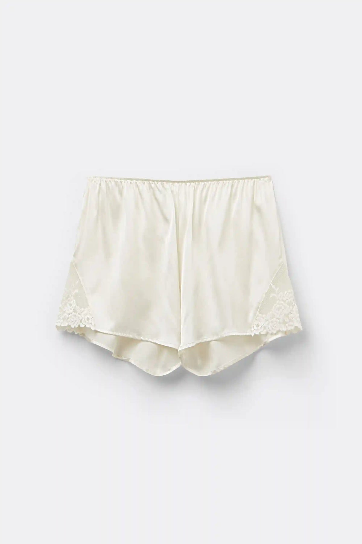 Pretty Flowers Silk Shorts