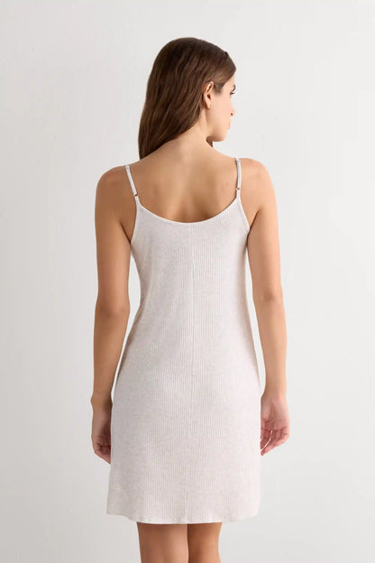 Chic Comfort Thin Strap Nightshirt