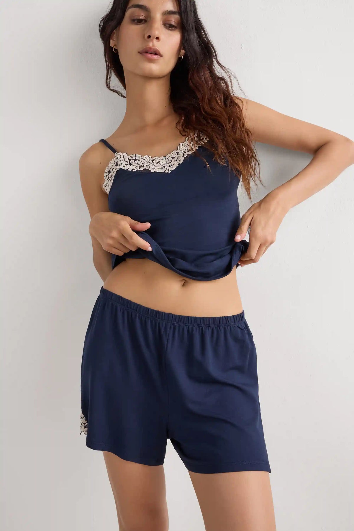 Pretty Flowers Modal Shorts