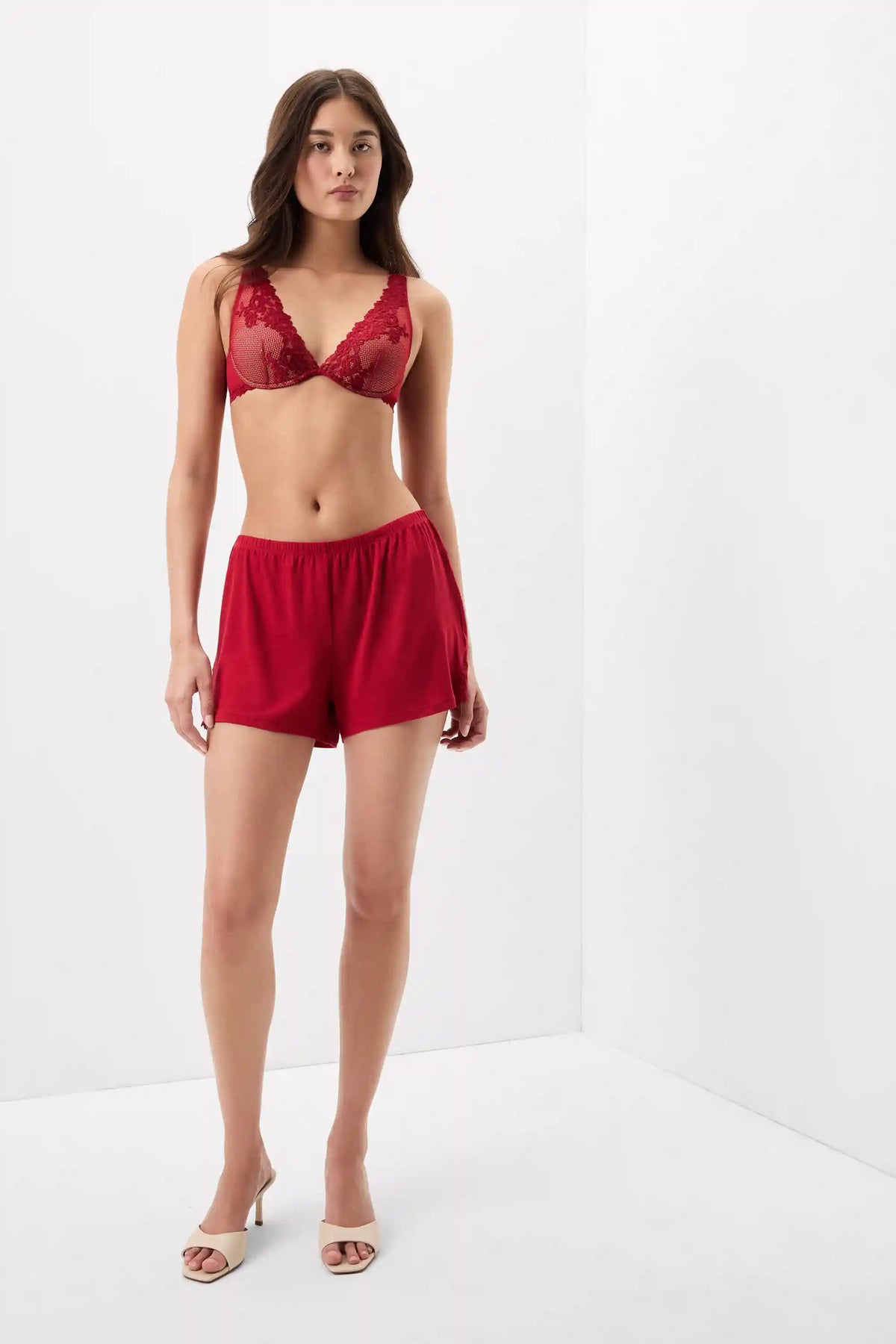 Pretty Flowers Modal Shorts