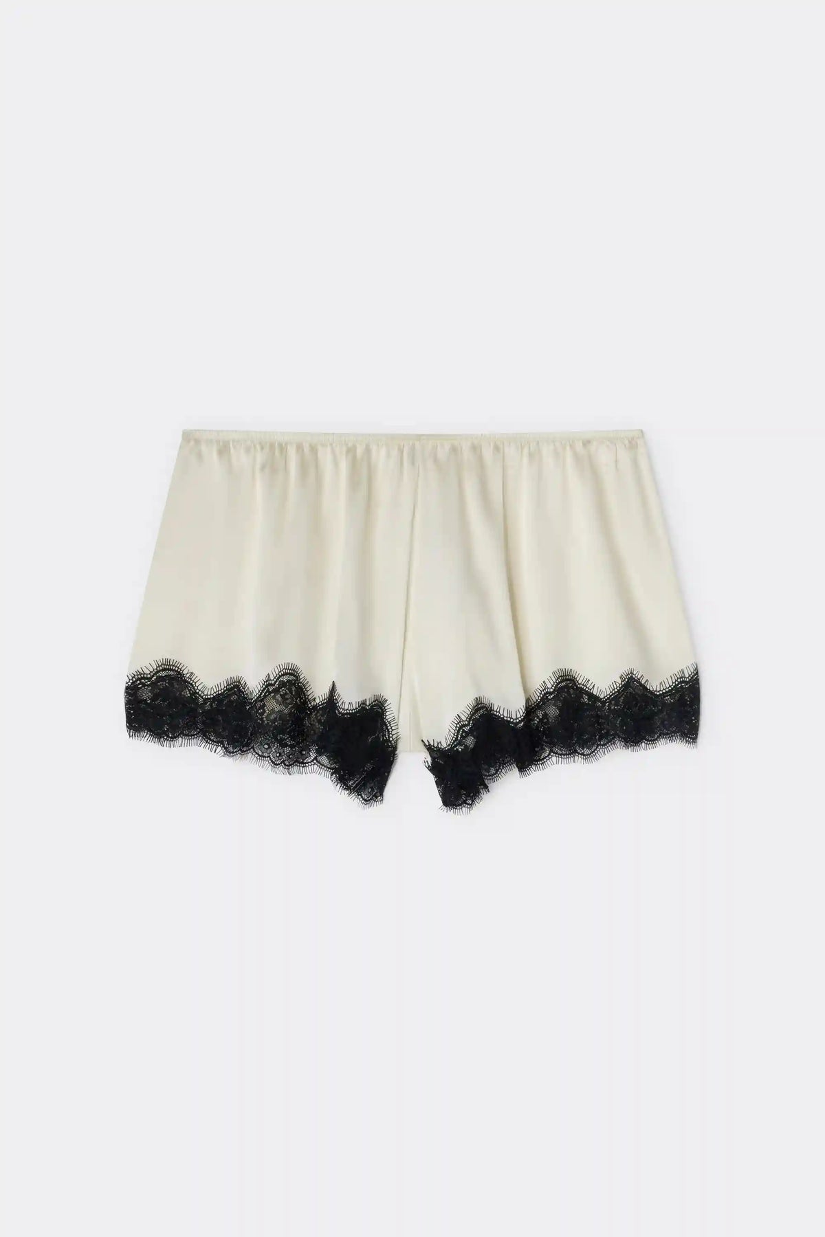 Brighten Your Day Shorts in Silk and Lace