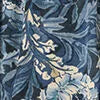 Fanciful Flowers Print Viscose Satin Shorts