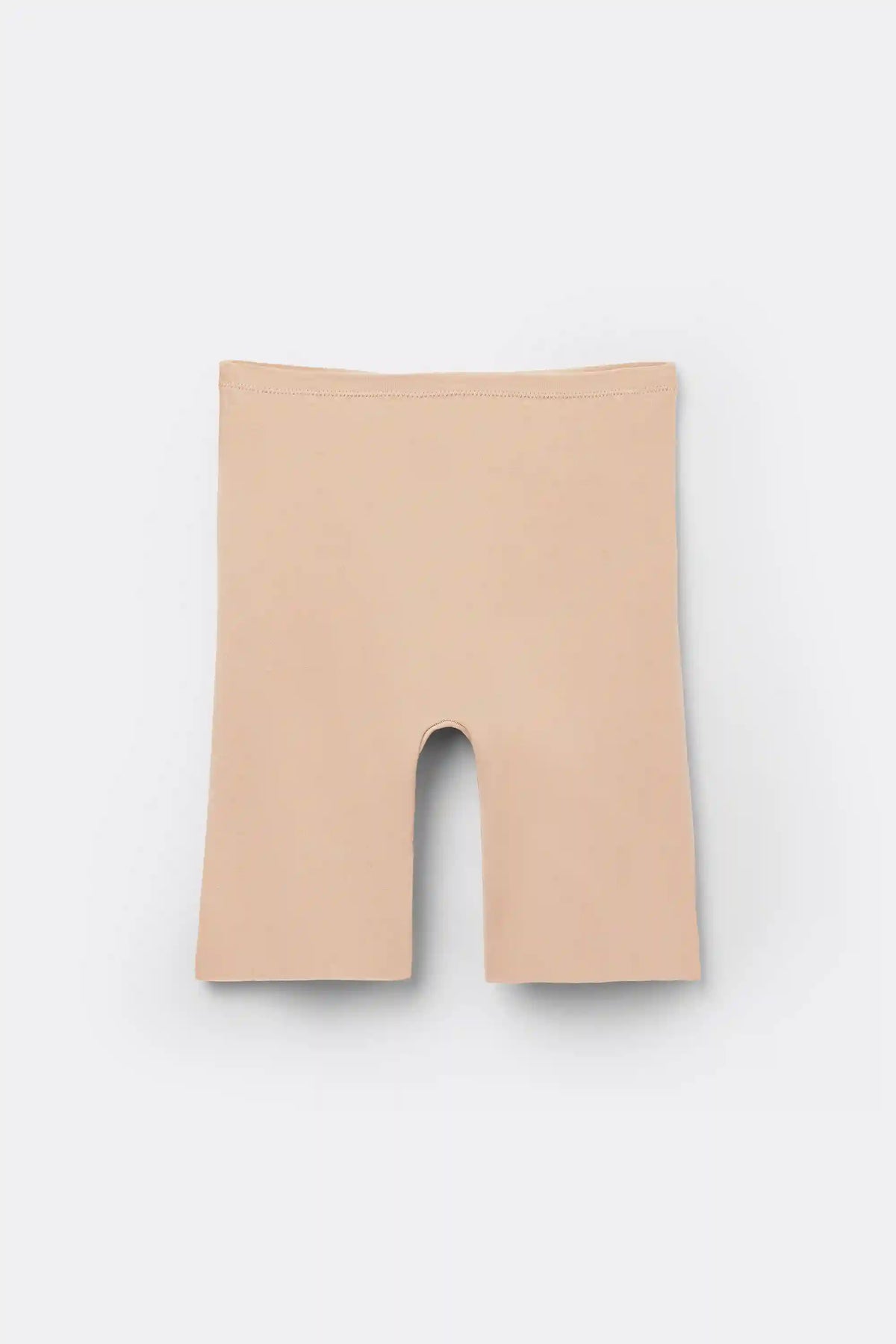 Raw Edge Seamless Cotton Shorts
