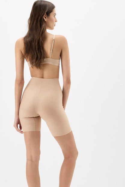 Raw-Cut Microfiber Shorts