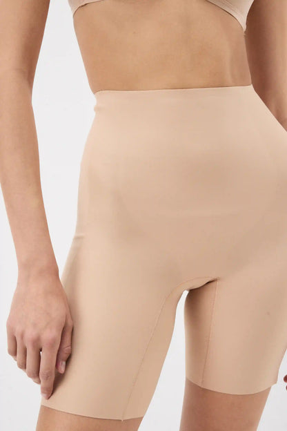Raw-Cut Microfiber Shorts