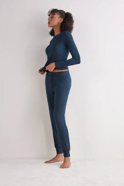 Modal Full Length Cuffed Pants