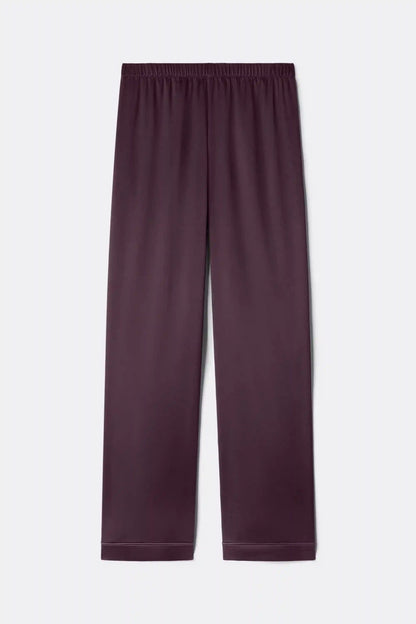 Full Length Silk Pants