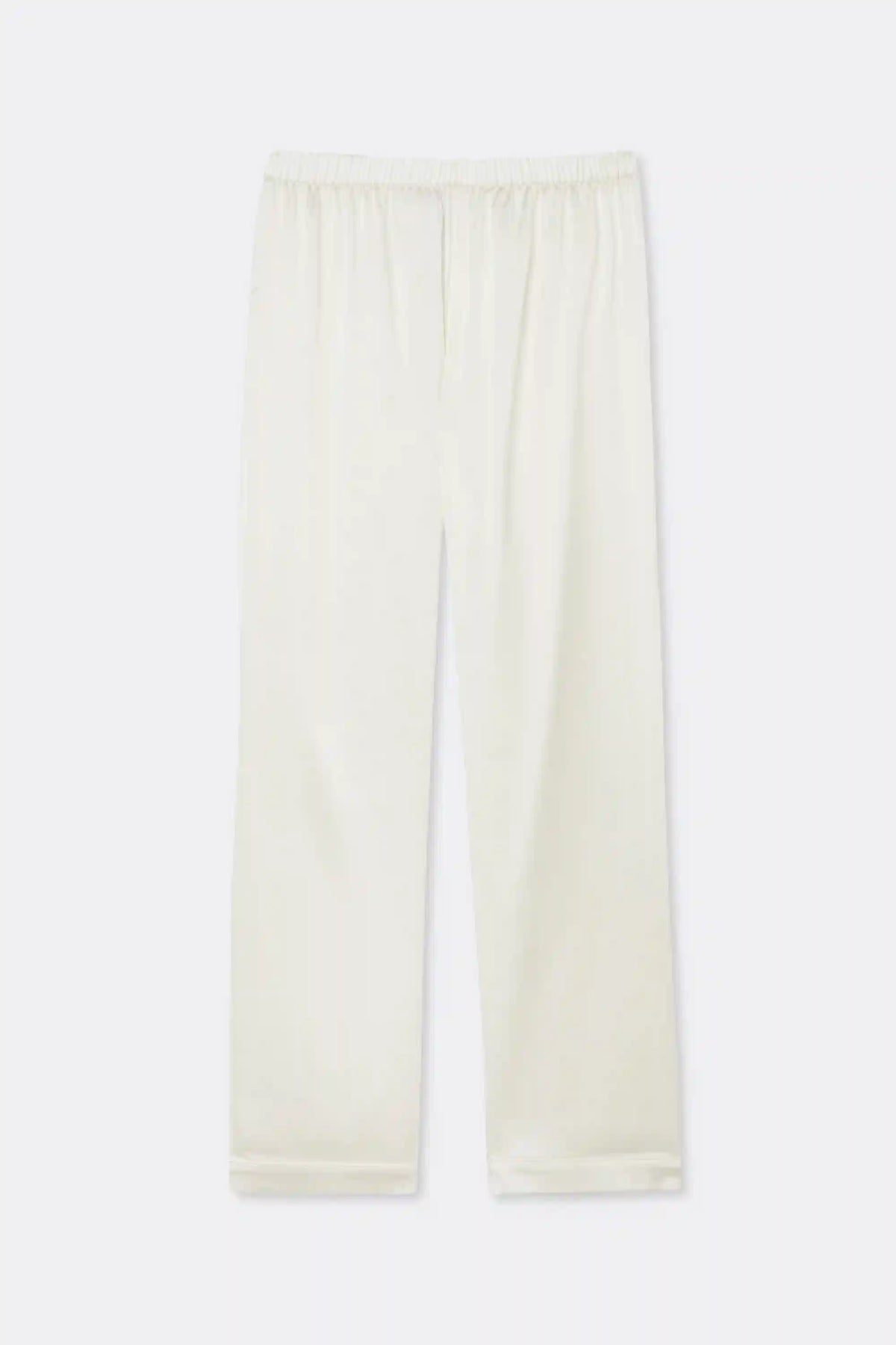 Full Length Silk Pants