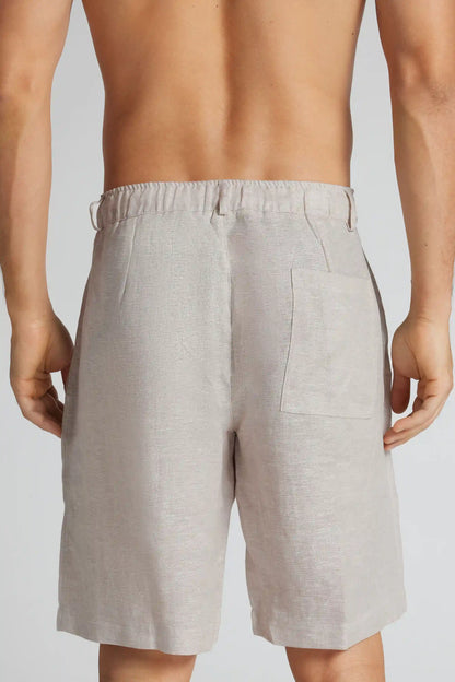 Men&rsquo;s Shorts in 100% Linen