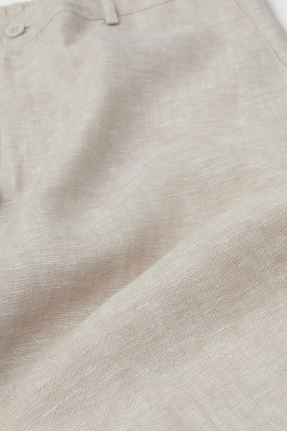 Men&rsquo;s Shorts in 100% Linen