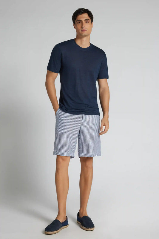 Men&rsquo;s Shorts in 100% Linen