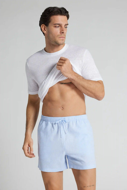 Men&rsquo;s Linen and Cotton Shorts