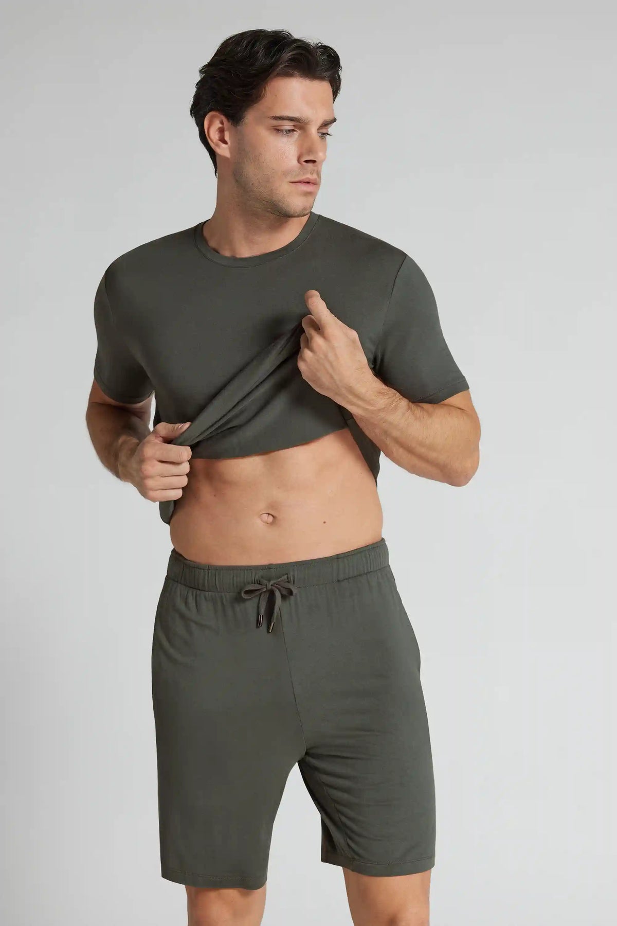Silk and Modal Shorts