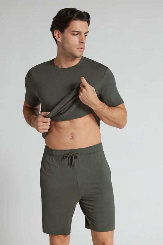 Silk and Modal Shorts