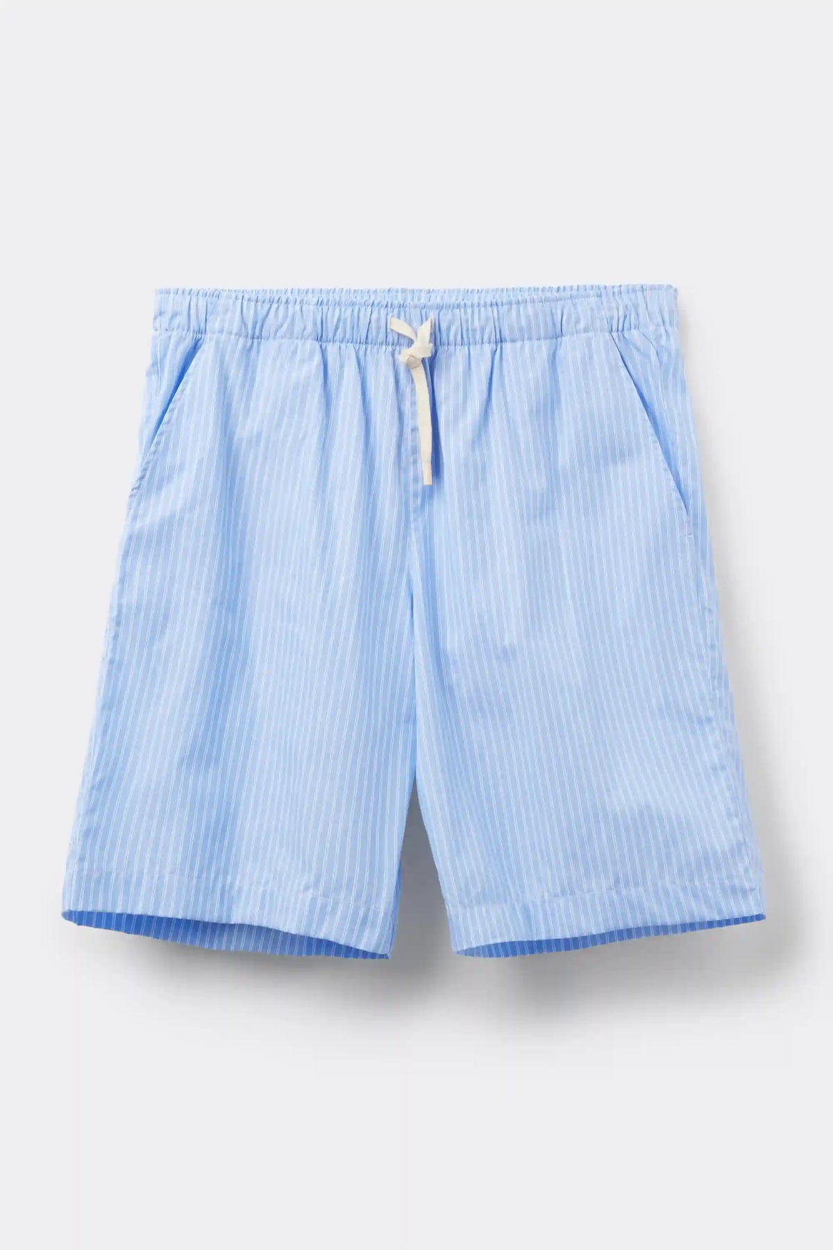 Pinstripe Print Cloth Shorts