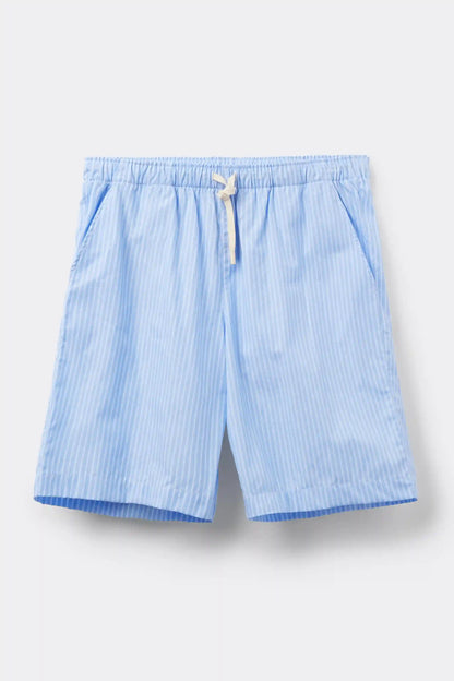 Pinstripe Print Cloth Shorts