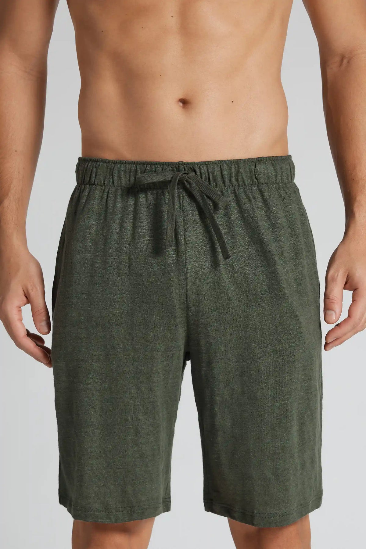 Men&rsquo;s 100% Linen Shorts