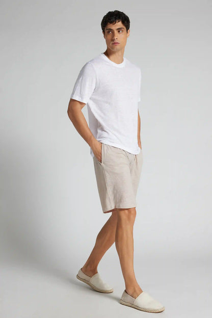 Men&rsquo;s 100% Linen Shorts