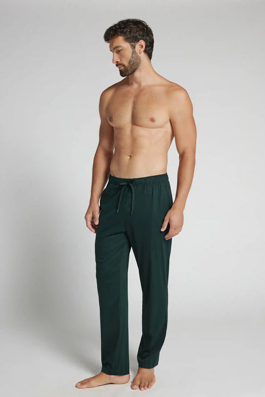 Full Length Pants in Mercerized Cotton filo Premium